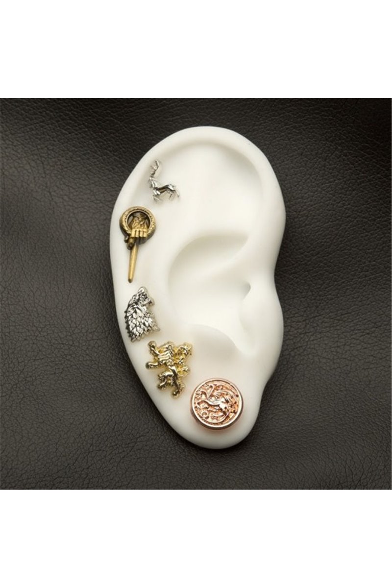 Set Orecchini A Lobo Game Of Thrones Ufficiali