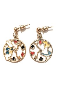 Orecchini pendenti del paese delle meraviglie