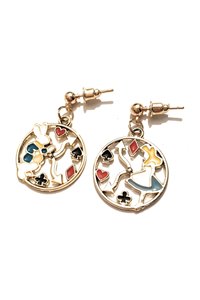 Orecchini pendenti del paese delle meraviglie