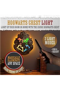 Lampada Stemma Hogwarts Harry Potter Ufficiale