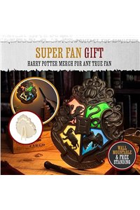 Lampada Stemma Hogwarts Harry Potter Ufficiale