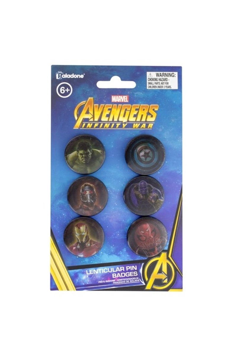 Set Spille Lenticolari Marvel Avengers Infinity War