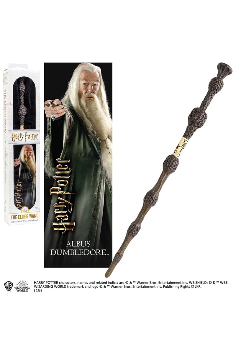 Bacchetta SAMBUCO + segnalibro PRODOTTO UFFICIALE silente