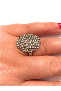 Anello di fidanzamento con strass