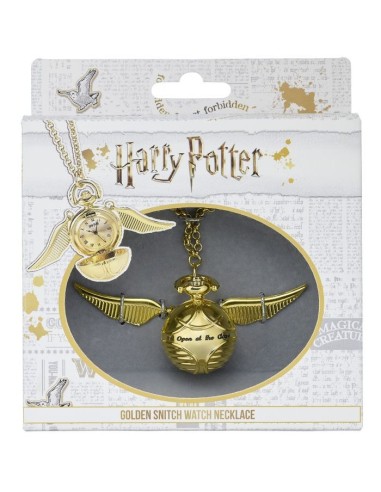 Collana Orologio Boccino d'Oro Ufficiale Harry Potter con Confezione Originale