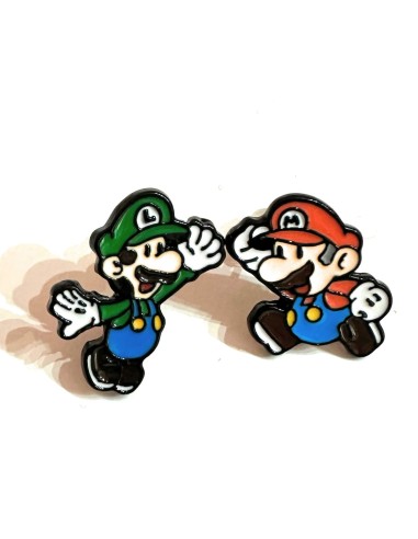 Orecchini A Lobo Mario Bros e Luigi