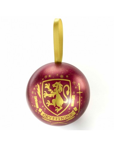 Palla di Natale Grifondoro Harry Potter con Collana Gryffindor