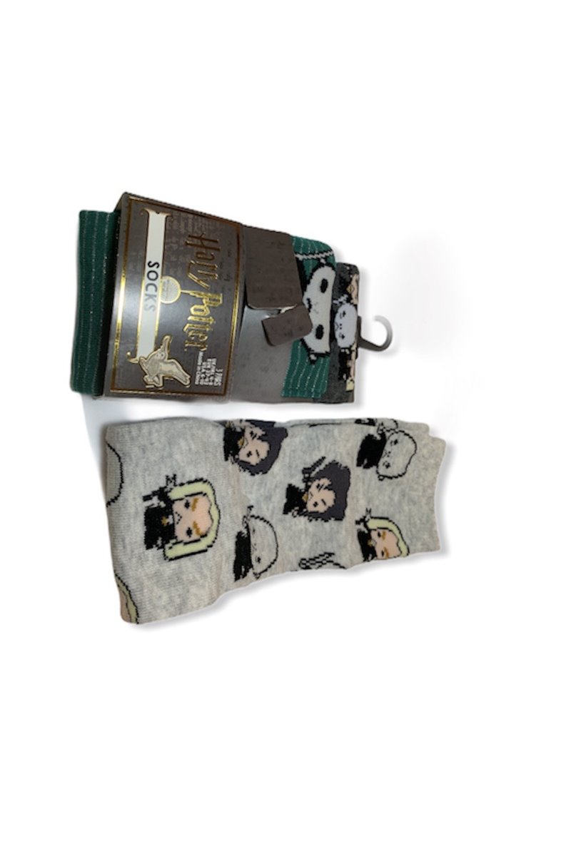 Calzini Harry Potter Cattivi Serpeverde Voldemort Unisex 3 Paia