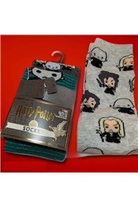 Calzini Harry Potter Cattivi Serpeverde Voldemort Unisex 3 Paia