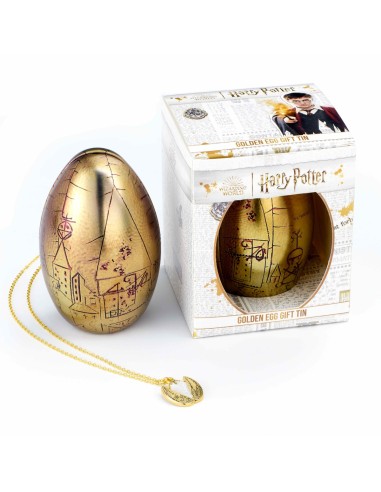 Scatola Uovo d'Oro Harry Potter con Collana Ufficiale
