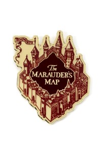 Palla di Natale Harry Potter con Spilla Mappa Malandrino