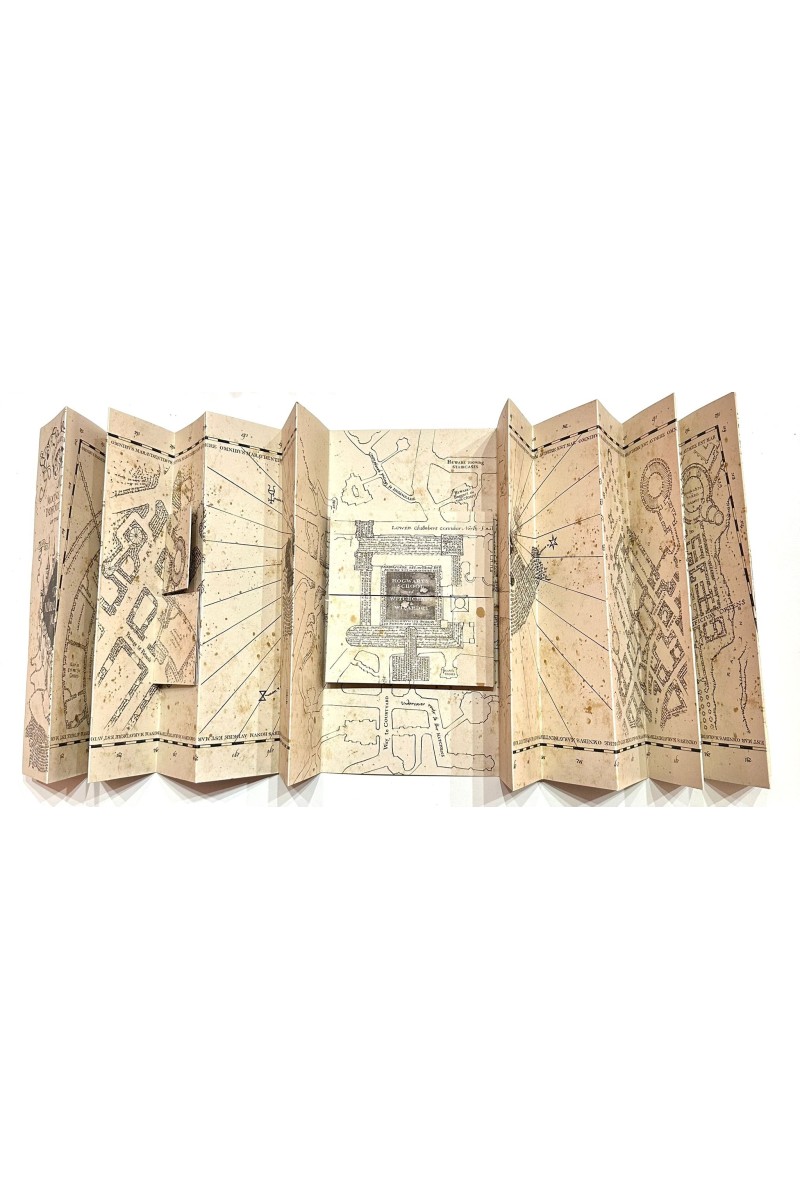Mappa del Malandrino Piccola - Accessori Harry Potter