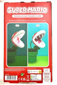 Lampada Super Mario Pianta Carnivora - Gadget Ufficiale!