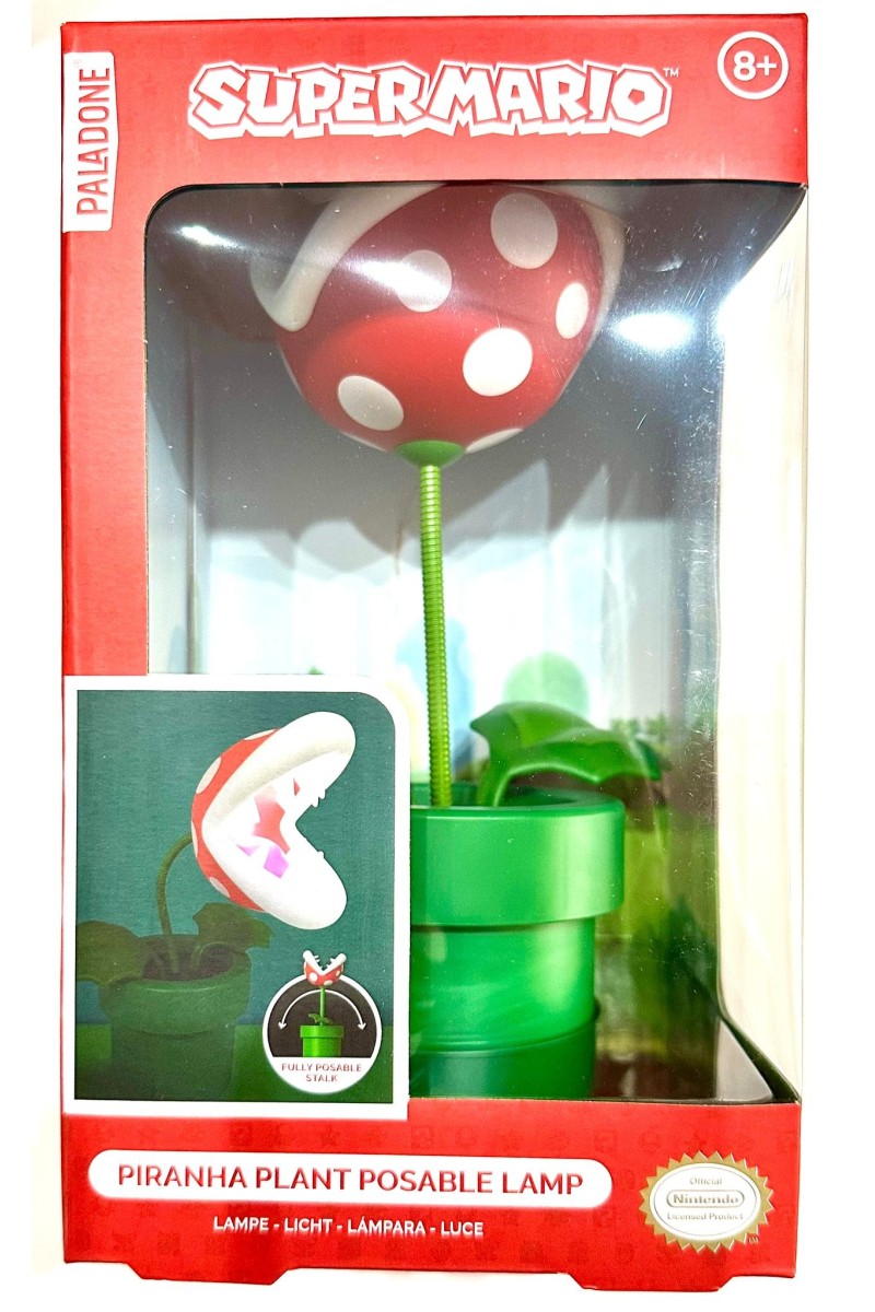Lampada NINTENDO Super Mario Pianta Carnivora