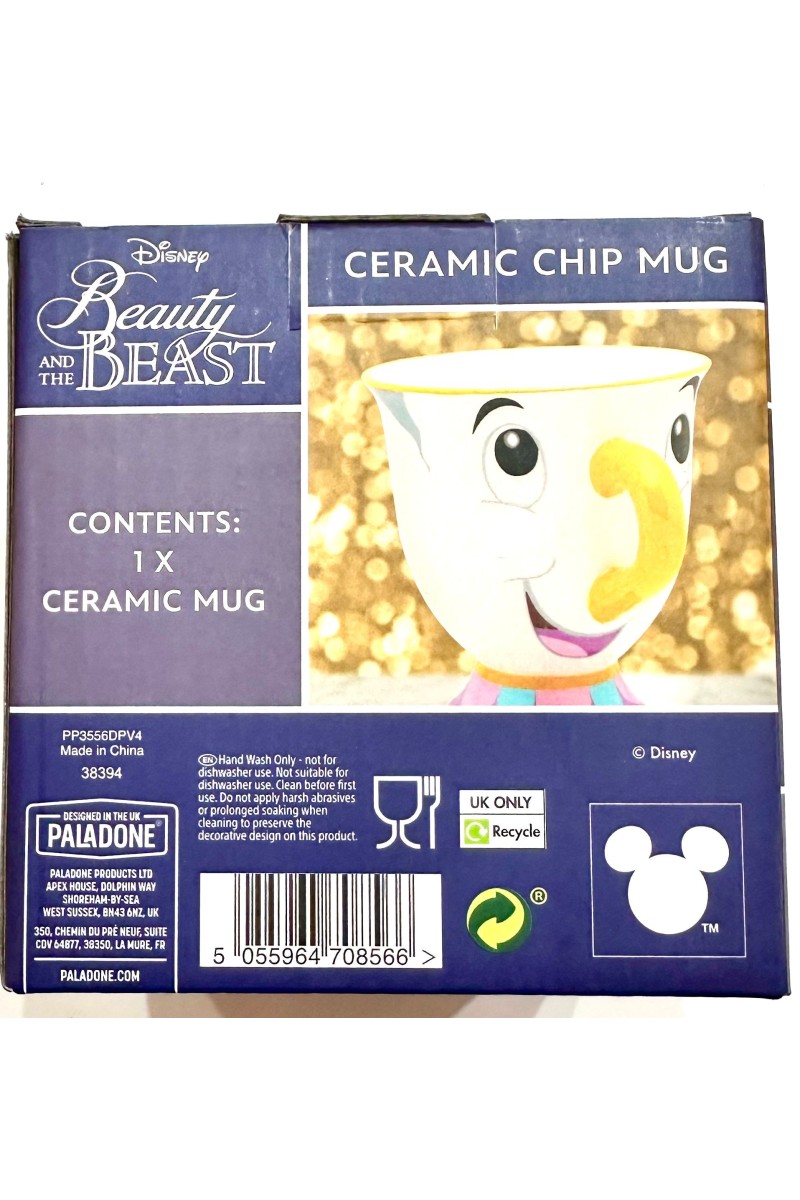 Tazza Chicco La Bella e La Bestia - Gadget Disney 350ml