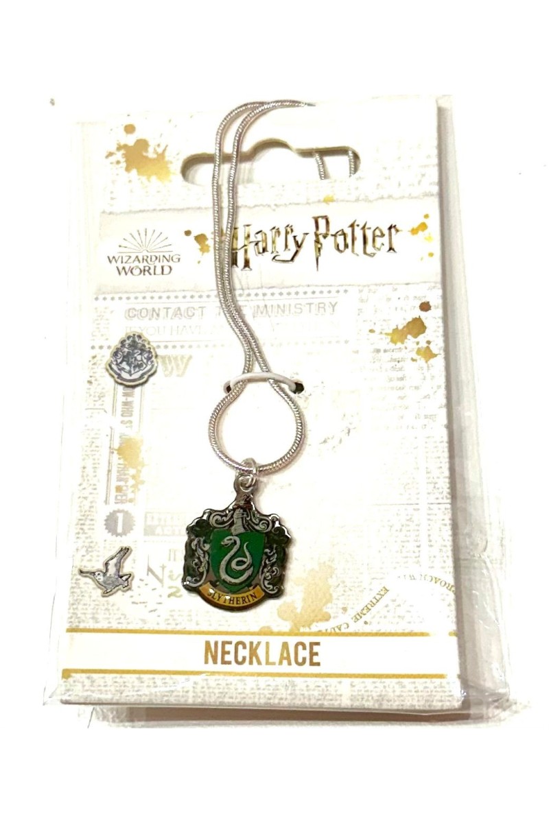 Collana Stemma Serpeverde Slytherin Harry Potter Snake