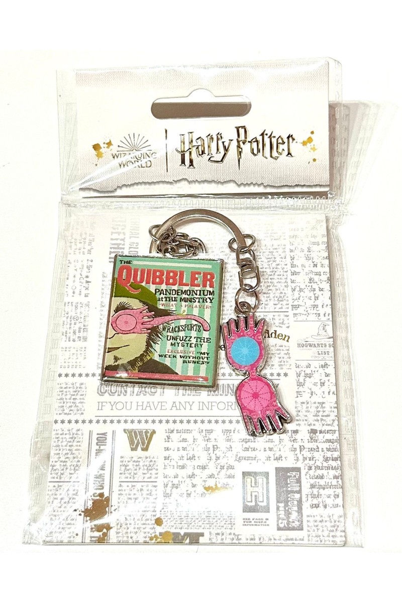 Portachiavi Il Cavillo The Quibbler Luna Lovegood Harry Potter Occhiali Spettrocoli