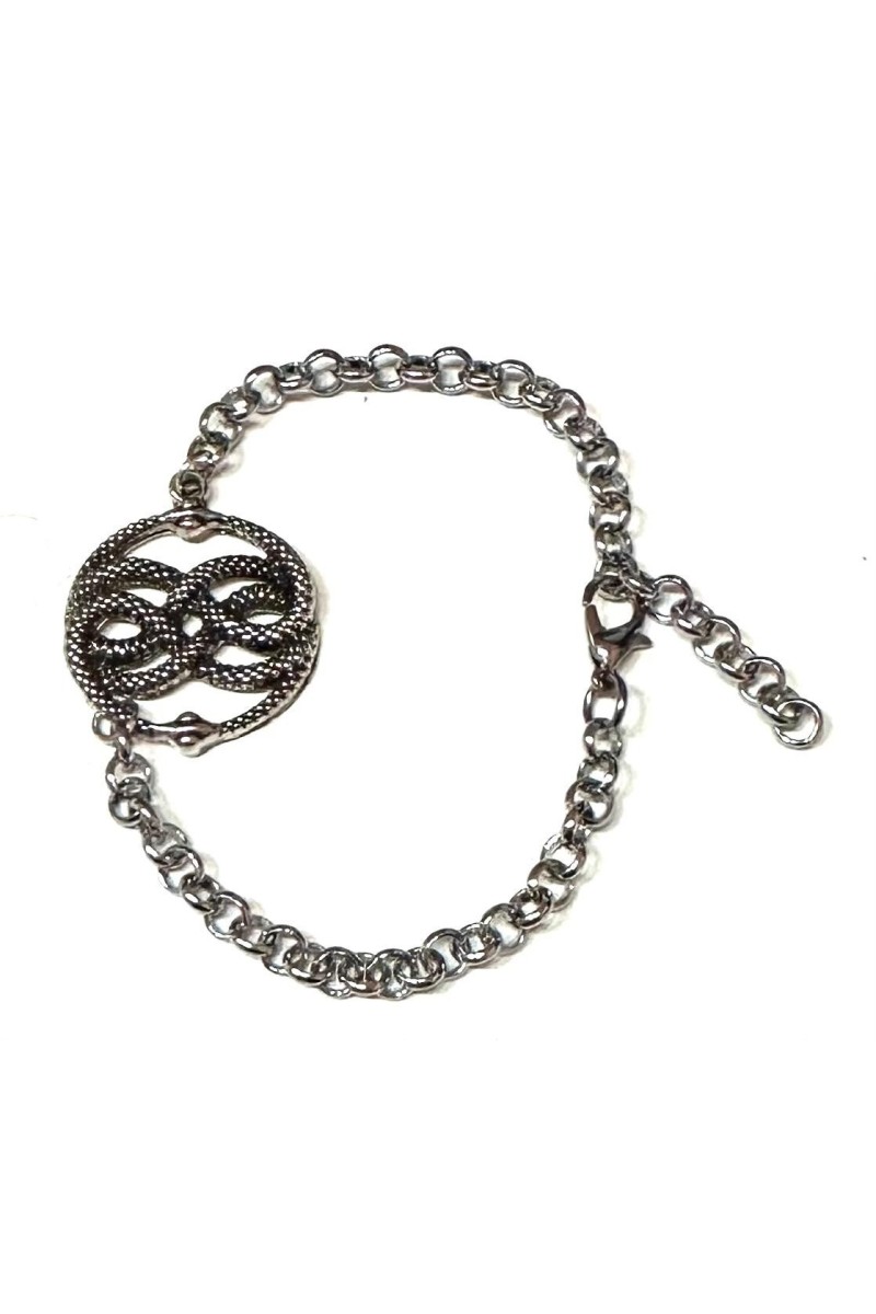 La Storia Infinita Auryn Bracciale Medaglione Atreiu Bastian Snake Nichel Free