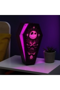 Nightmare Before Christmas Lampada Cofanetto Tomba Jack