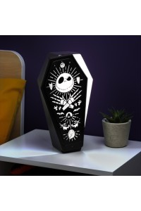 Nightmare Before Christmas Lampada Cofanetto Tomba Jack