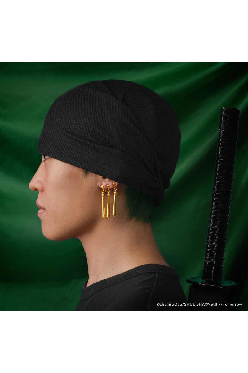 Set bandana e Orecchini Zoro One Piece