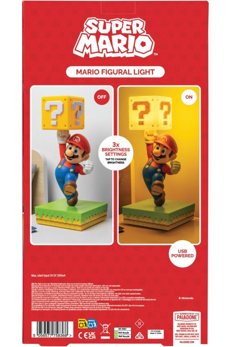 Lampada Diorama Super Mario