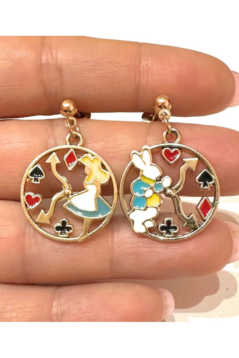 Orecchini Pendenti Paese delle Meraviglie