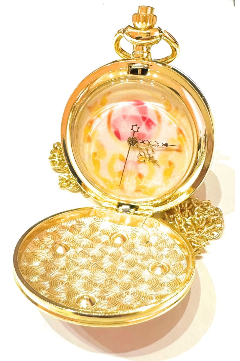 Collana Orologio Cristallo d'Argento Anime - Spedizione Gratuita!