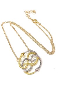 Collana Serpenti Tono Argento - Oro | Spedizione Gratis sopra €35