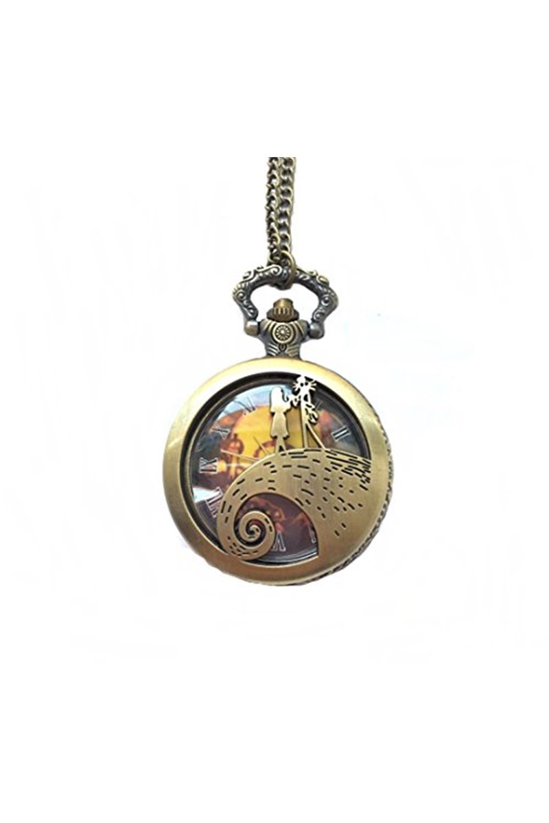 Collana Orologio Scena Jack e Sally
