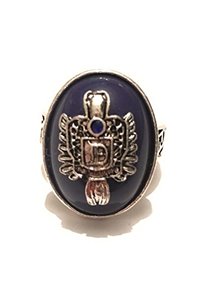 Anello Damon con pietra blu dei vampiri