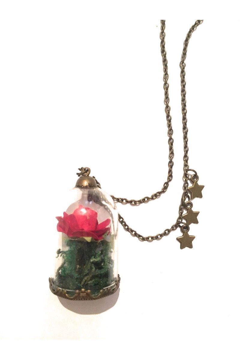 Collana teca della rosa vanitosa