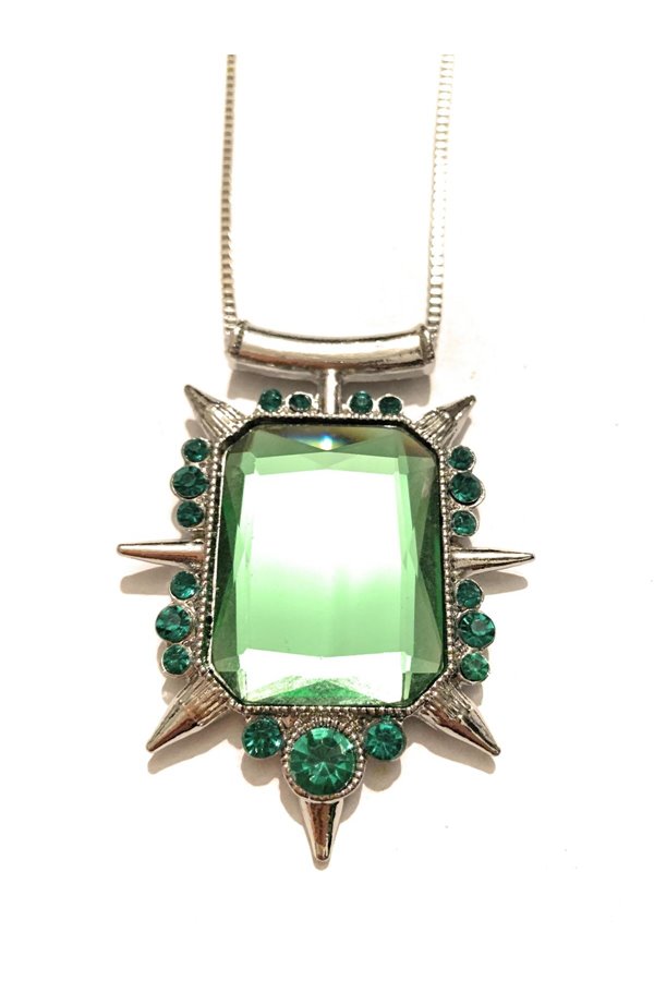 Collana Pietra Verde Amuleto