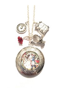 Collana portafoto principessa cammeo apribile