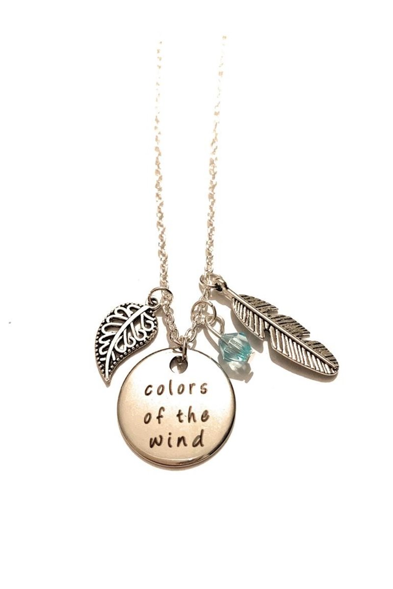 Collana incisione Colors of The Wind Colori del Vento