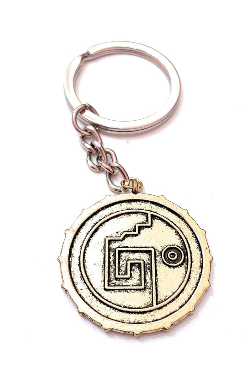 Portachiavi Moneta D'oro Azteco