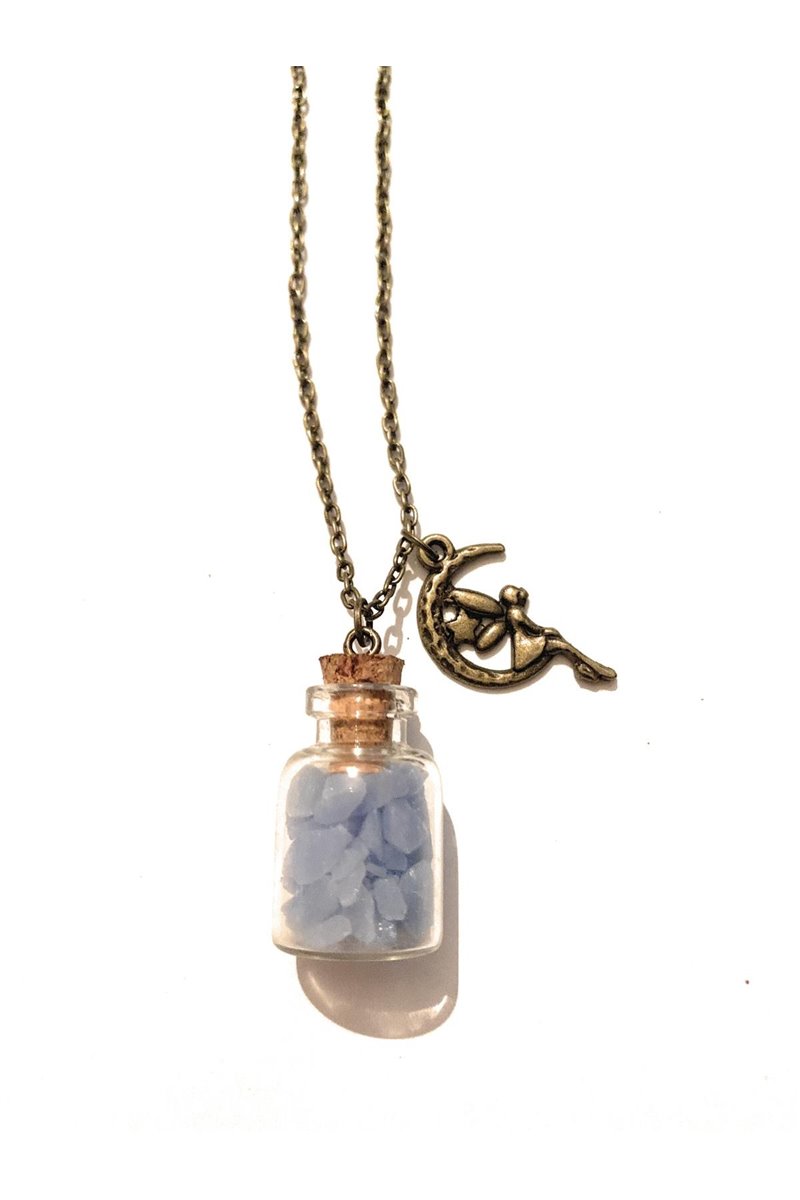 Collana Fluorescente Luminosa Al Buio Polvere di Fata