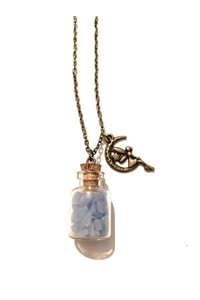 Collana Fluorescente Luminosa Al Buio Polvere di Fata