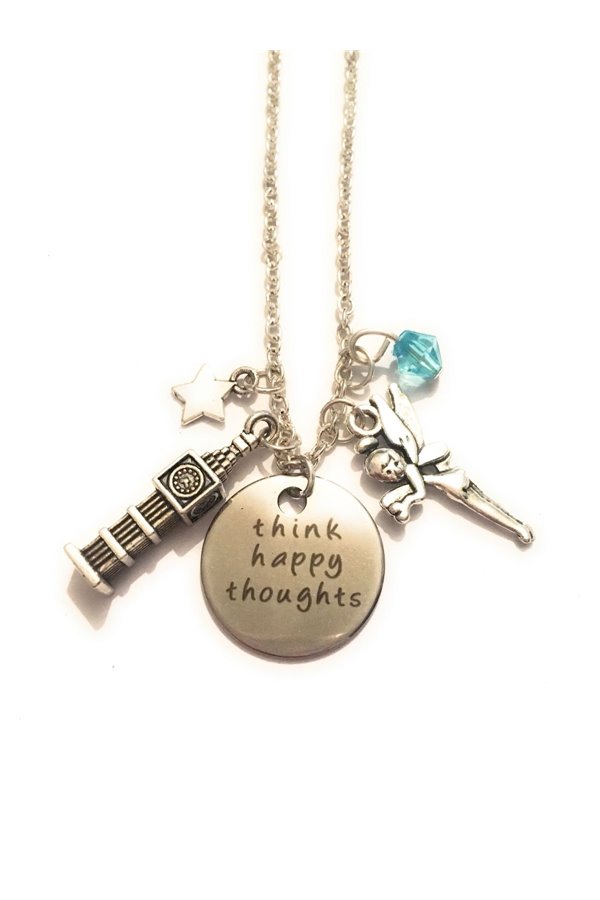 Collana fatina Think Happy Thoughts "Fai Pensieri Felici"