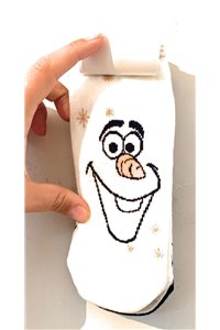 Calzini Olaf Frozen Cotone Originali Calze Corte Con Etichetta Ufficiale Disney 3
