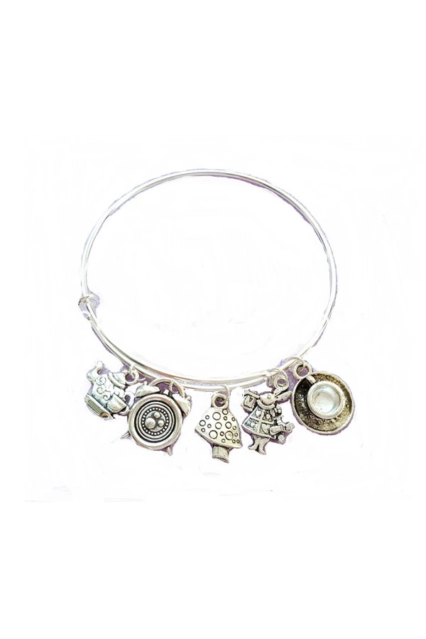 Bracciale Bangle Metallo Nichel Free  Drink Me Eat Me