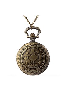 Collana Alice in Wonderland Orologio Alice nel Paese delle Meraviglie