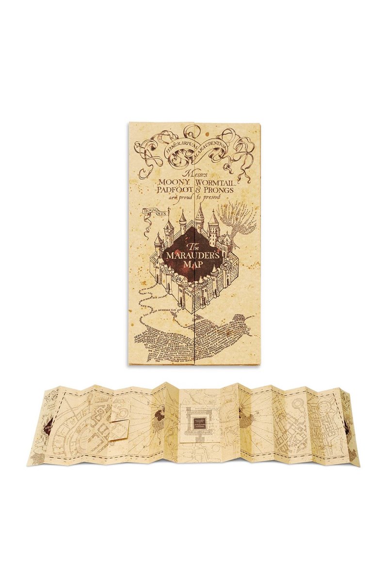 Mappa del Malandrino Replica Ufficiale Harry Potter