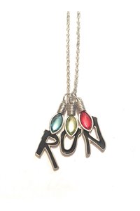 Collana RUN Scritta Alfabeto Luci Natale