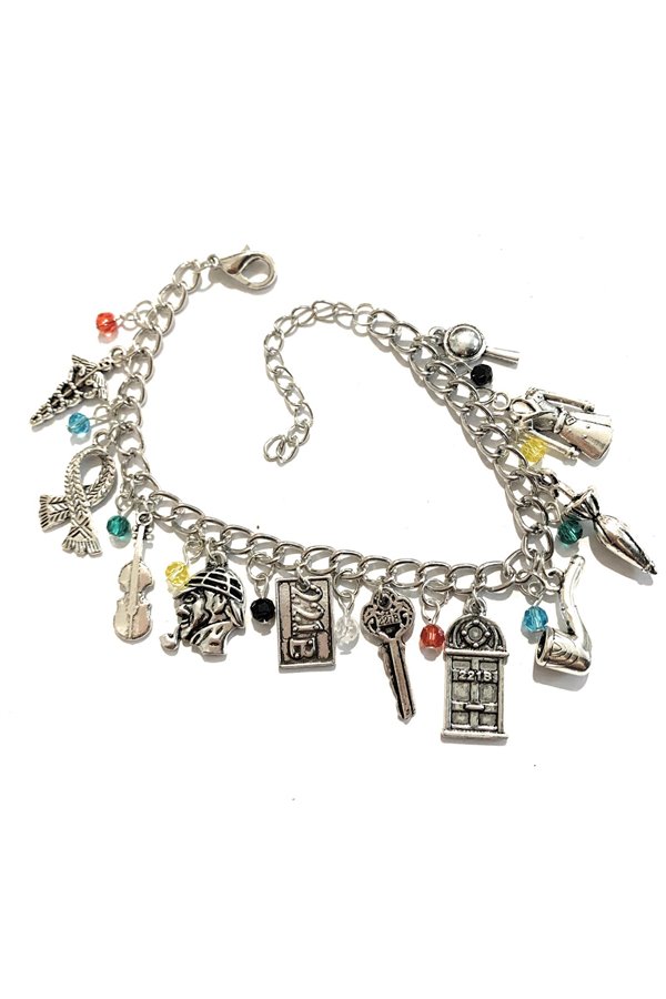 Bracciale investigatore detective Key Chiave Baker Street 221 B 2
