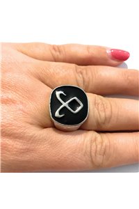 Anello Runa Angelica celtico